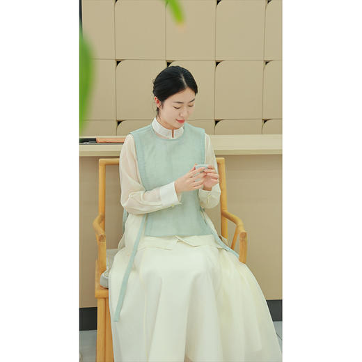 【2026东衣作】新中式马甲（25704166浮萍-结缘款） 商品图2