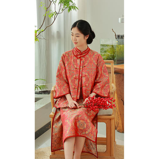 【2025门店同款】新中式外套（25705290和合美美-奢定款） 商品图2