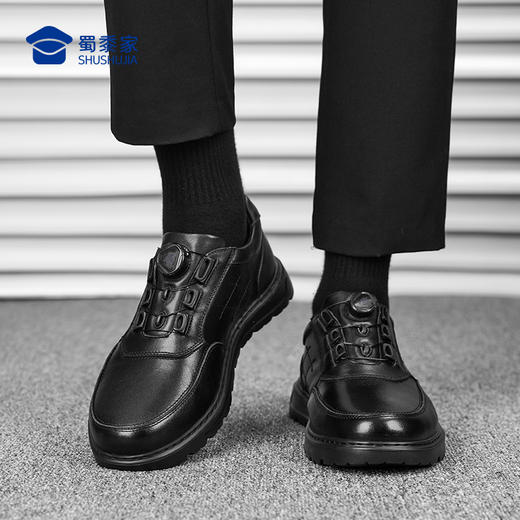 【快速穿脱通勤皮鞋】商务休闲牛皮皮鞋 轻便缓震低帮鞋靴XT504/XT505 商品图10