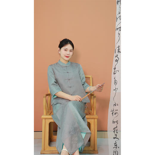 【2026东衣作】纱半裙（21706109B少奶奶A686-设计师） 商品图4