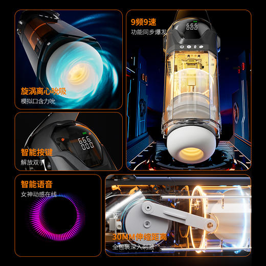 『视频简介』姬欲科幻飞机杯 商品图4