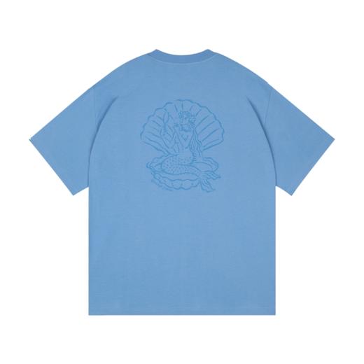 WassupHouse美人鱼印花短袖T恤 商品图7