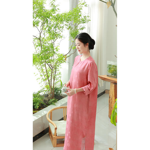 【2026东衣作】新中式连衣裙（25707148魏紫-设计师） 商品图0
