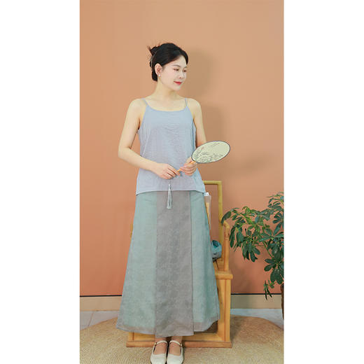 【抖音专属】吊带（19718001葭灰-结缘款） 商品图3