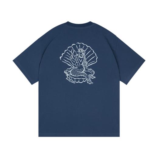 WassupHouse美人鱼印花短袖T恤 商品图5