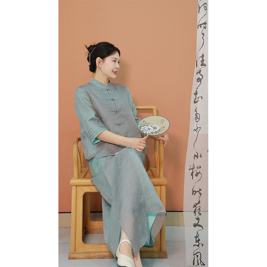 【2026东衣作】纱半裙（21706109B少奶奶A686-设计师） 商品图3