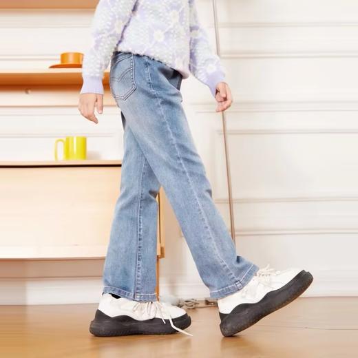 女童全腰牛仔单裤春季新款安奈儿童装EG516071 商品图1