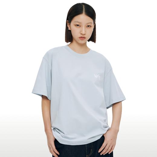 WassupHouse字母组合小logo印花短袖T恤 商品图3