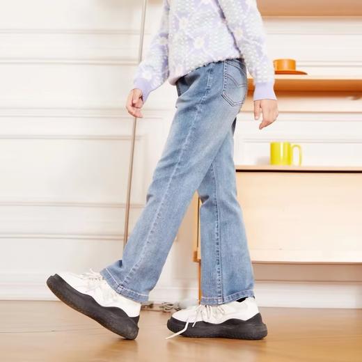 女童全腰牛仔单裤春季新款安奈儿童装EG516071 商品图2