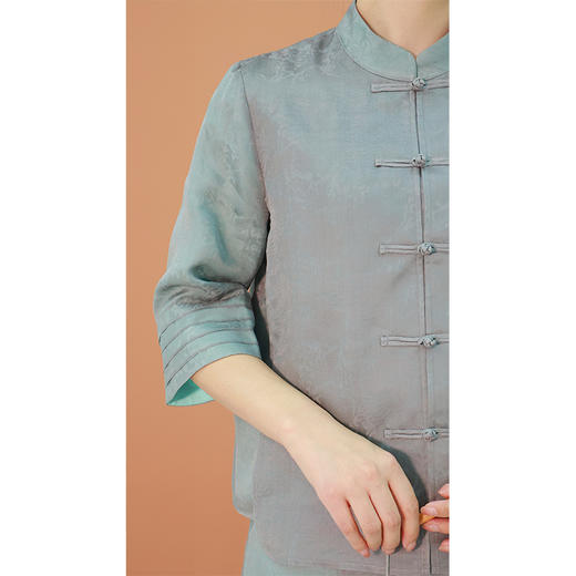 【2026东衣作】中式飘纱外套（21705107少奶奶A686-设计师） 商品图4