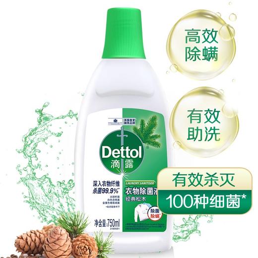 Dettol滴露衣物除菌液750ml 经典松木/清新柠檬 商品图1