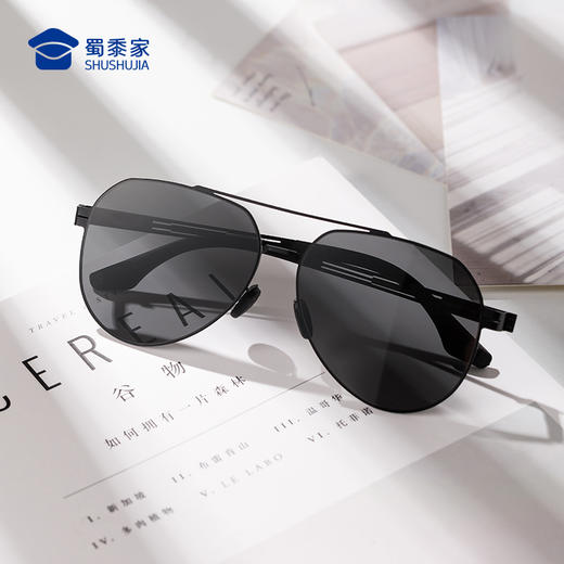 【轻量超弹偏光墨镜】男女防护太阳墨镜户外车用护眼镜 商品图6