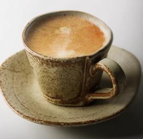 还原烧粗陶手工杯