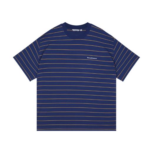 WassupHouse条纹基础刺绣短袖T恤 商品图6