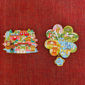 安徽°新款铜制金属冰箱贴(款式随机)