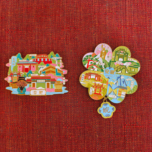 安徽°新款铜制金属冰箱贴(款式随机) 商品图0