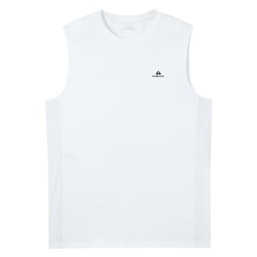 拓路者速干背心男款夏季白色基础款无袖坎肩棉感亲肤跑步运动汗衫 商品图6