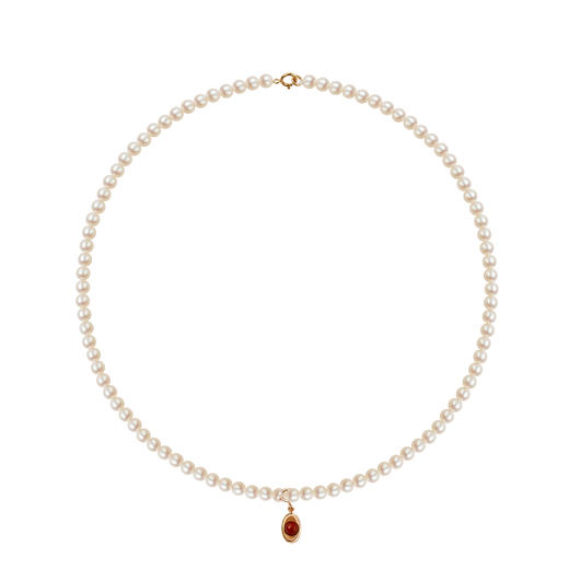 pearl moments珍刻  4号baby珍珠项链 ​（日富一日）小元宝挂坠 商品图0