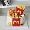 【麦门永存】麦当劳主题儿童蛋糕 商品缩略图0