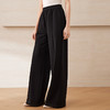 【百搭垂坠感休闲裤】EITIE爱特爱直筒显瘦女阔腿裤夏季新款B2505614 商品缩略图3