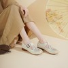 西村名物2025年夏季新款舒适低跟新中式风优雅玛丽珍单鞋洞洞鞋X25AH15791 商品缩略图4
