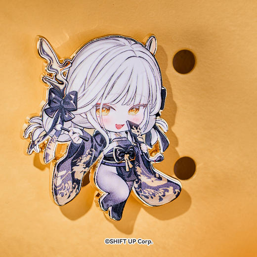 【GSC补款】胜利女神：NIKKE Q版 金属徽章 商品图3