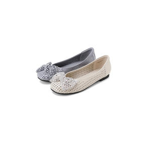 【夏季新款】西村名物2025年春季新款舒适低跟新中式风优雅玛丽珍单鞋X25AH15811