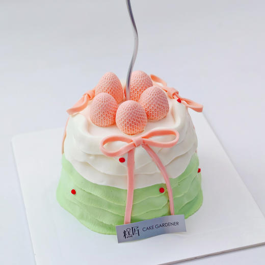 ins少女风奶油裙边蛋糕 商品图4