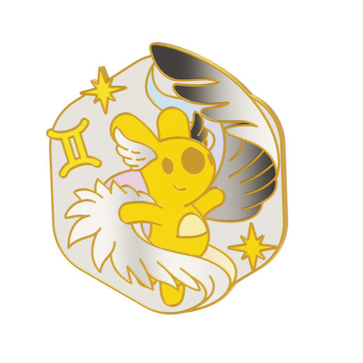 团团星座系列金属徽章 商品图4