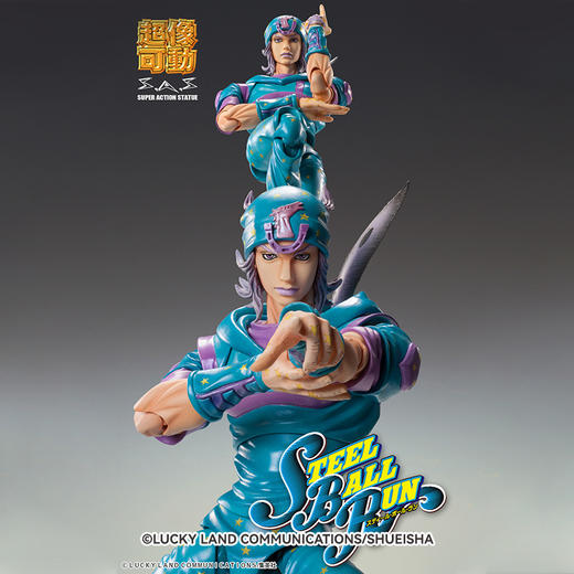 【GSC现货】超像可动《JOJO的奇妙冒险 第七部 Steel Ball Run》「乔尼·乔斯达 Second」 商品图2