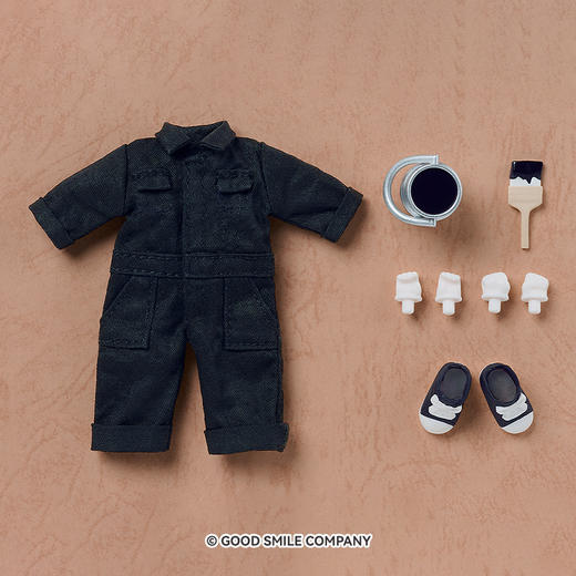 【GSC现货】粘土娃 服装套组 多彩作业服（黑色/卡其色/牛仔色） 商品图3