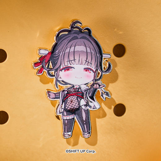 【GSC补款】胜利女神：NIKKE Q版 金属徽章 商品图1