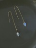 SpoiledBrat Jewelry18k金 月光石耳线 商品缩略图4