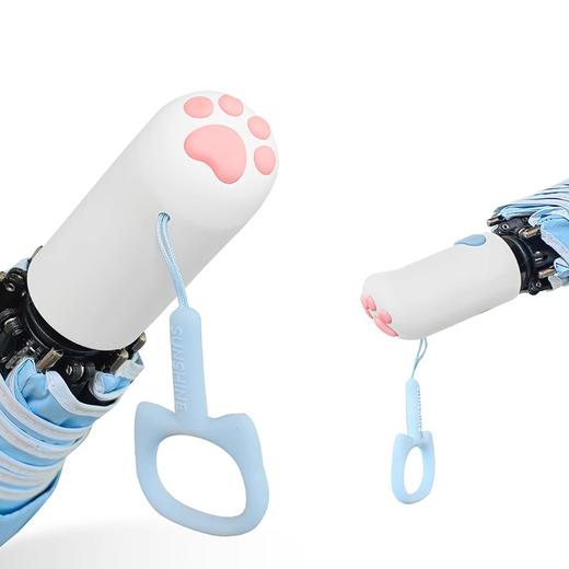 【多样屋专柜】多样屋太阳伞防晒防紫外线女遮阳伞晴雨伞两用全自动三折伞 商品图2