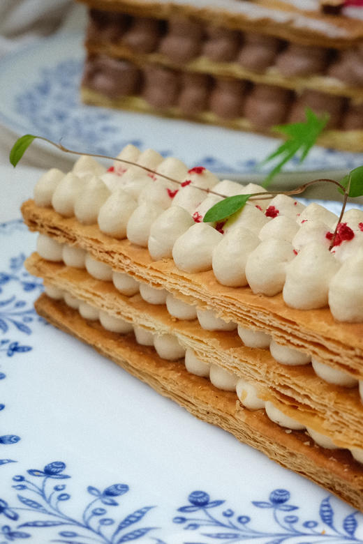 博士莓果茶树莓拿破仑切角 Rooibos and Raspberry Napoleon Slice 商品图2