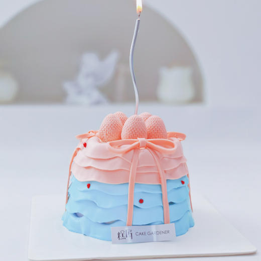 ins少女风奶油裙边蛋糕 商品图5