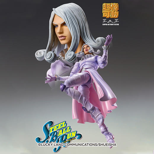 【GSC现货】超像可动《JOJO的奇妙冒险 第七部 Steel Ball Run》「法尼·瓦伦泰 Second」 商品图2