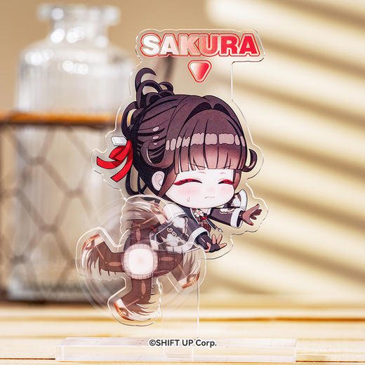 【GSC补款】胜利女神：NIKKE Q版 旋转亚克力立牌 商品图3