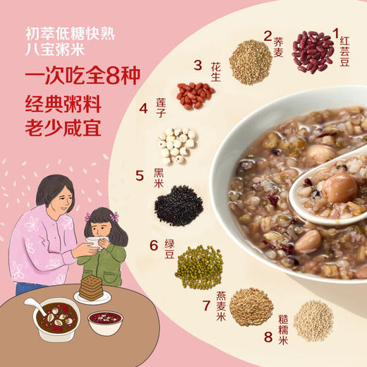 初萃每日低糖快熟粥米礼盒1.6kg/盒 商品图1