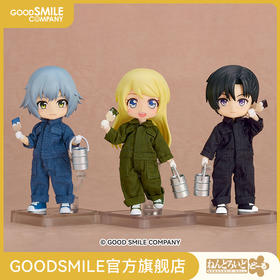 【GSC现货】粘土娃 服装套组 多彩作业服（黑色/卡其色/牛仔色）