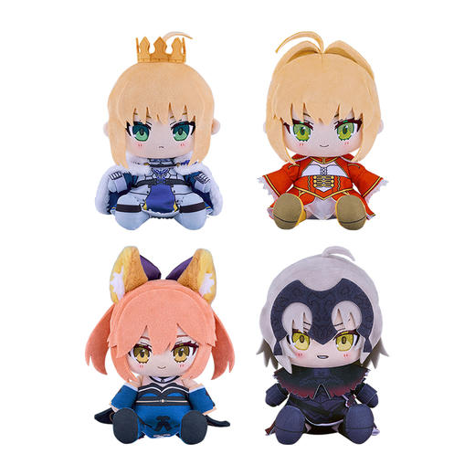 【GSC补款】毛绒玩偶 Saber/阿尔托莉雅·潘德拉贡 ／ Saber/尼禄·克劳狄乌斯 ／ Caster/玉藻前 ／ Avenger/贞德〔Alter〕 商品图4