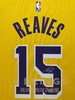 收藏系列 里弗斯 湖人队15号 黄色球迷版 亲笔签名球衣 商品缩略图2