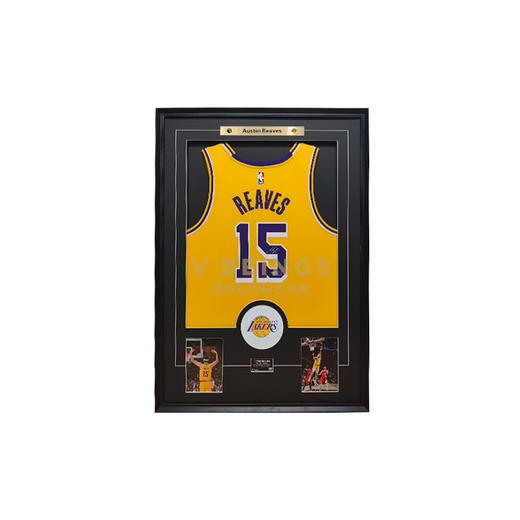 收藏系列 里弗斯 湖人队15号 黄色球迷版 亲笔签名球衣 商品图0