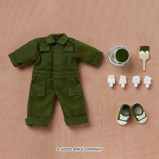 【GSC现货】粘土娃 服装套组 多彩作业服（黑色/卡其色/牛仔色） 商品图1