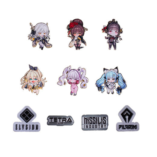 【GSC补款】胜利女神：NIKKE Q版 金属徽章 商品图4