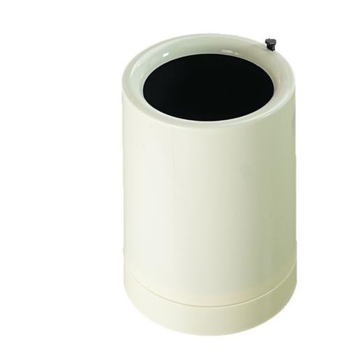 【专柜多样屋】多样屋轻奢垃圾桶收纳桶清洁圆形-红色 商品图4