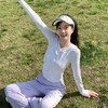 锦纶原纱冰丝凉感修身款防晒衣女夏季防紫外线透气防晒服 商品缩略图1
