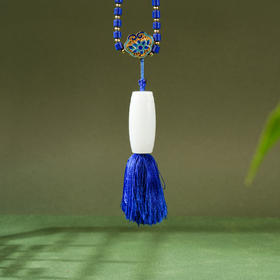 「一口价」新疆国玉盟世玉【瑞纹萦福】和田玉羊脂玉挂件玉勒子【带证书·顺丰物流】