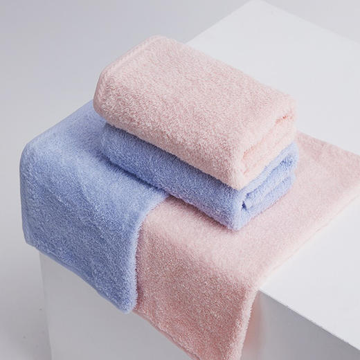 【多样屋专柜】多样屋馨雅全棉毛巾方巾粉色 商品图3