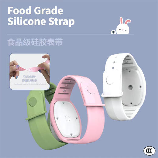 严选 新款卡通手表风扇 usb电风扇迷你充电学生户外手持小风扇儿1个 商品图7